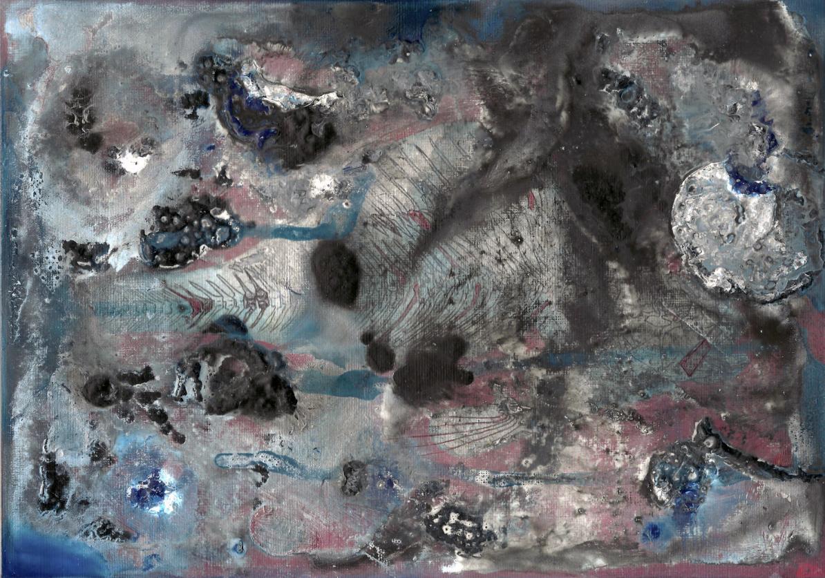 abstract rain: planetary scraps