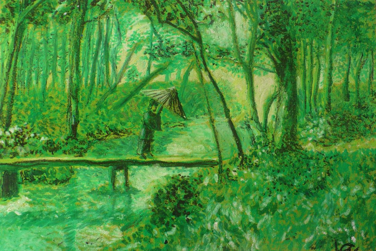 the greener side of rain