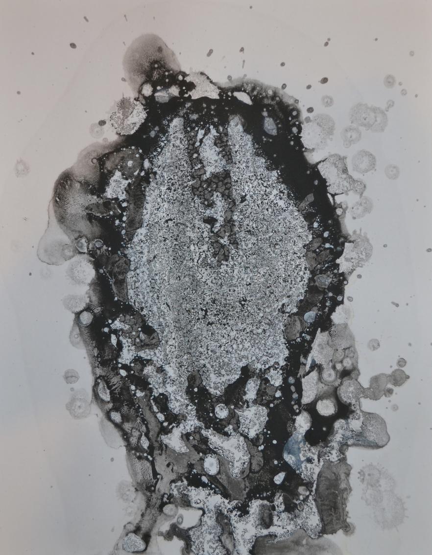 Grunge Texture 'V' (Painting Version number 2