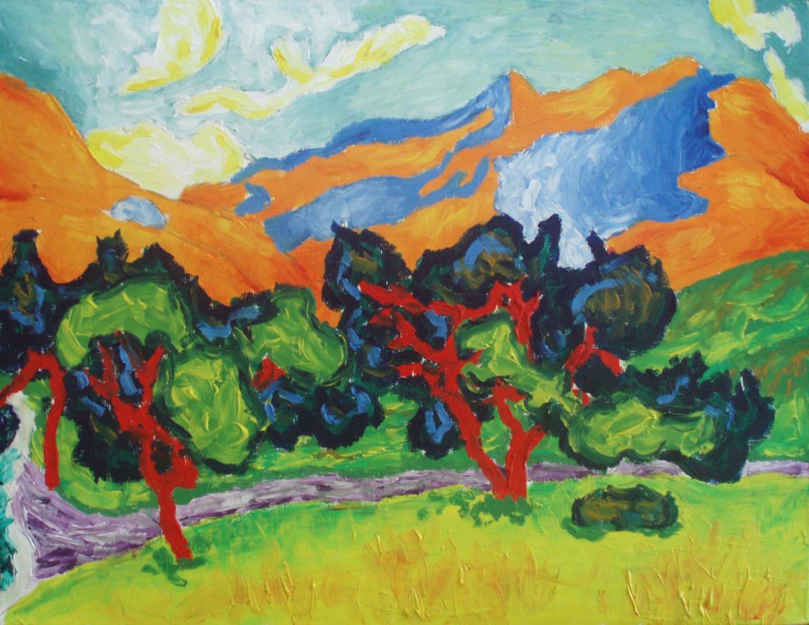 Loose Reproduction: the Mountains at Colliour