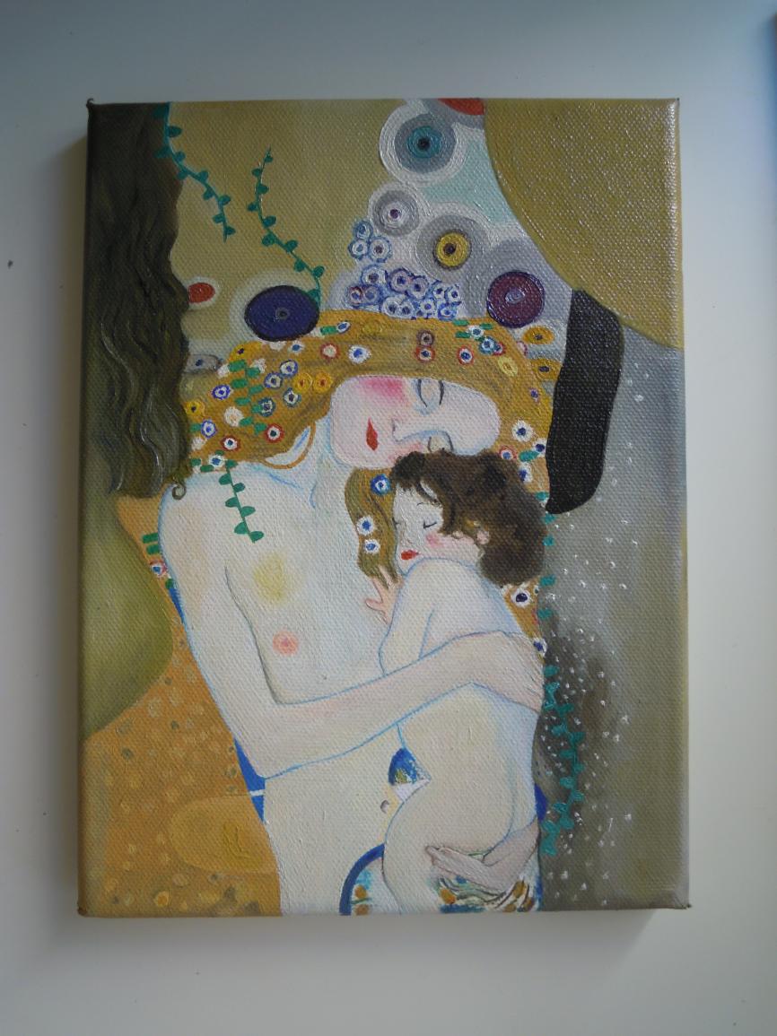 klimt, particolare