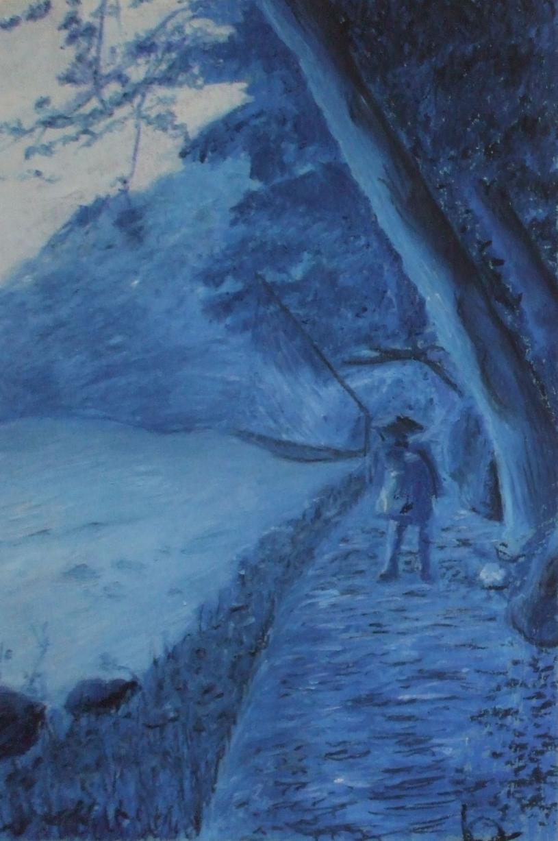 searching for a blue