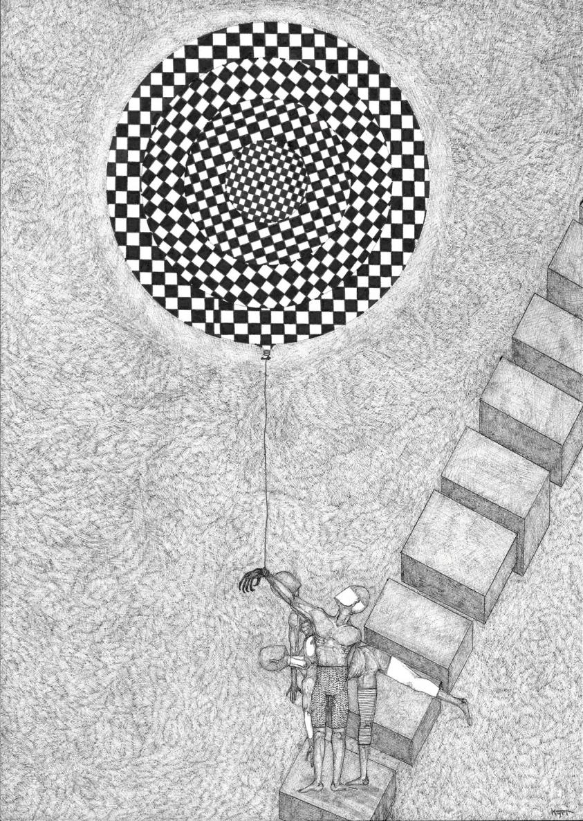a peculiar..... balloon