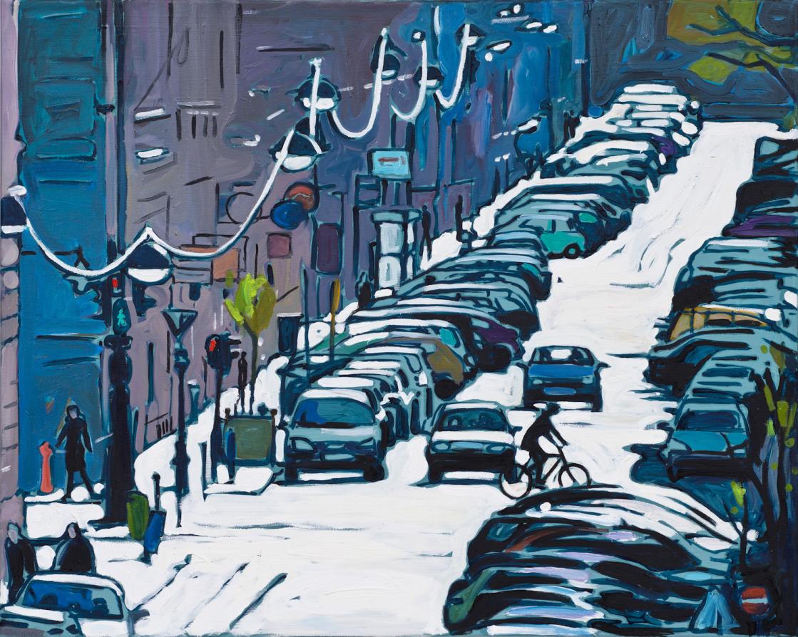 Vörösmarty utca február utolsó napján  2012 -