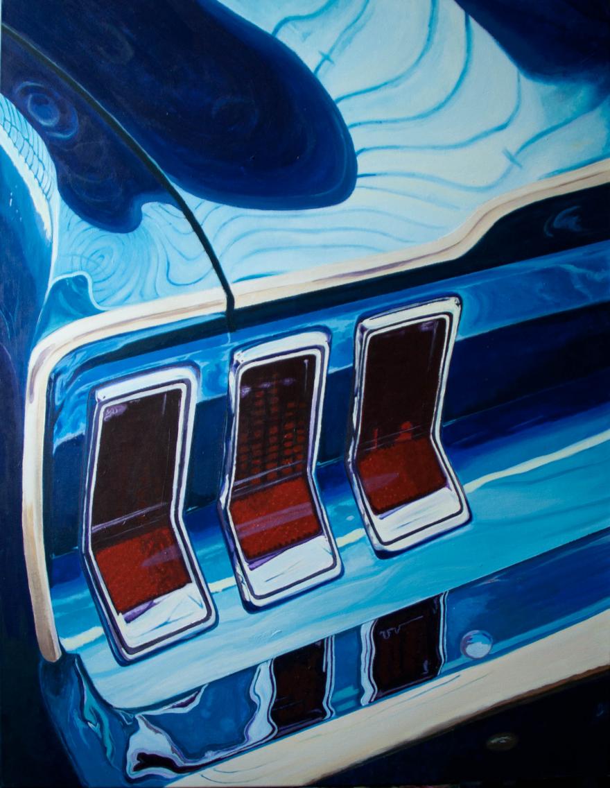 Mustang back