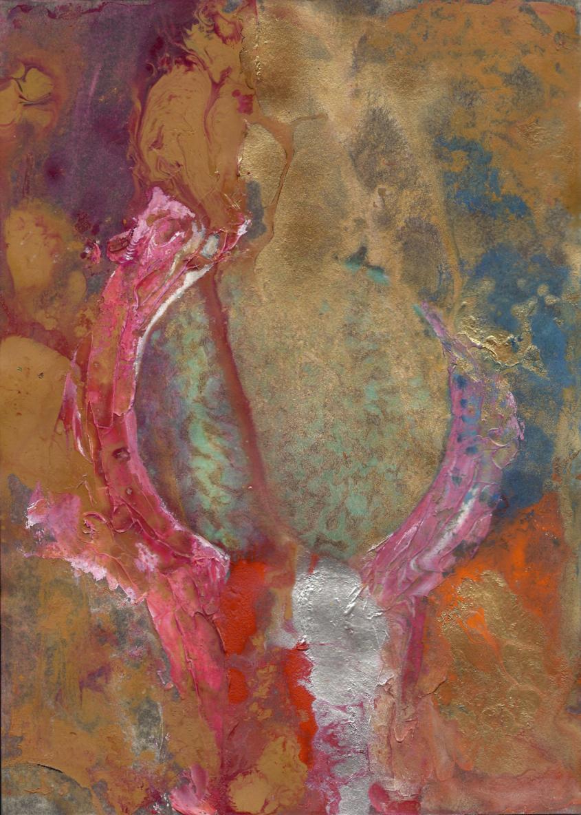 abstract rain: oil stain 3