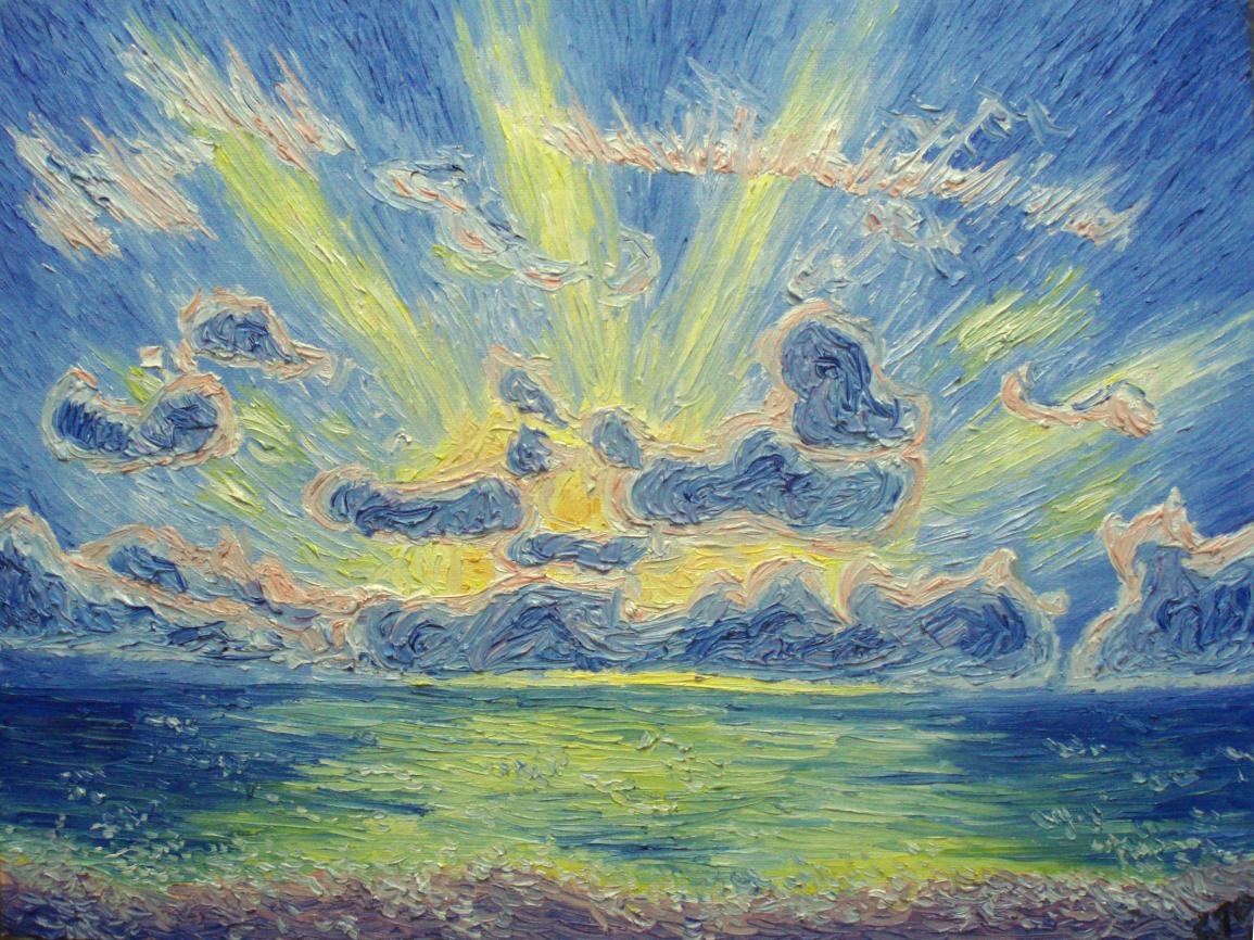 Burst of Light (Sunrise at Daytona Beach)