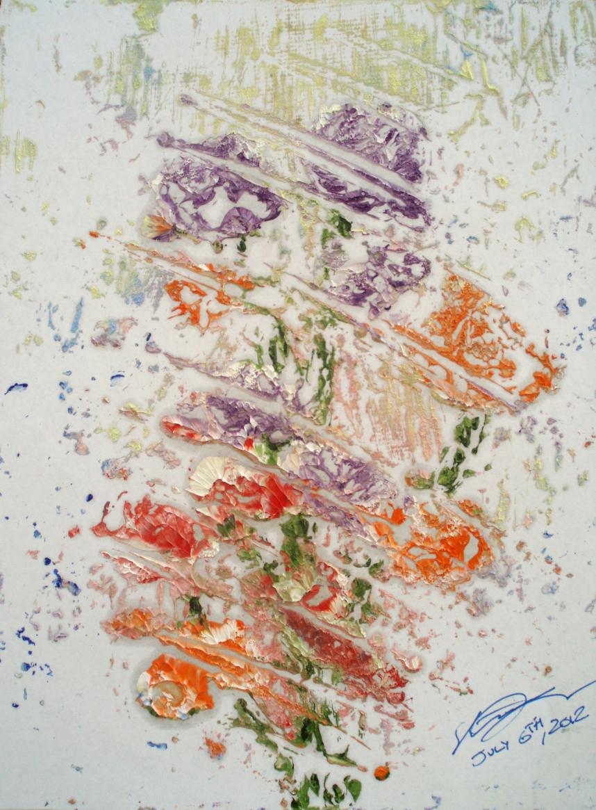 Abstracted Wild Flowers - Variation