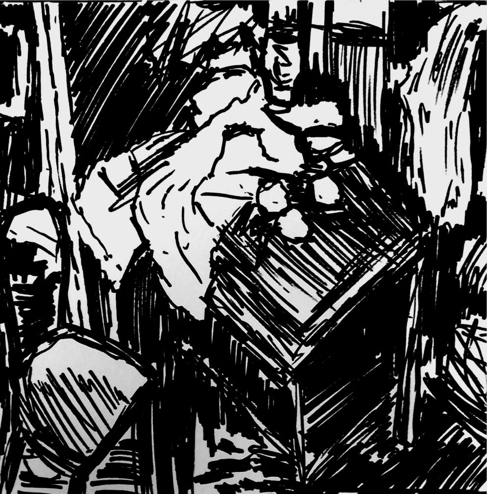 Still life with chair