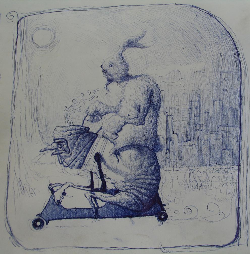 Ball-point Sketch