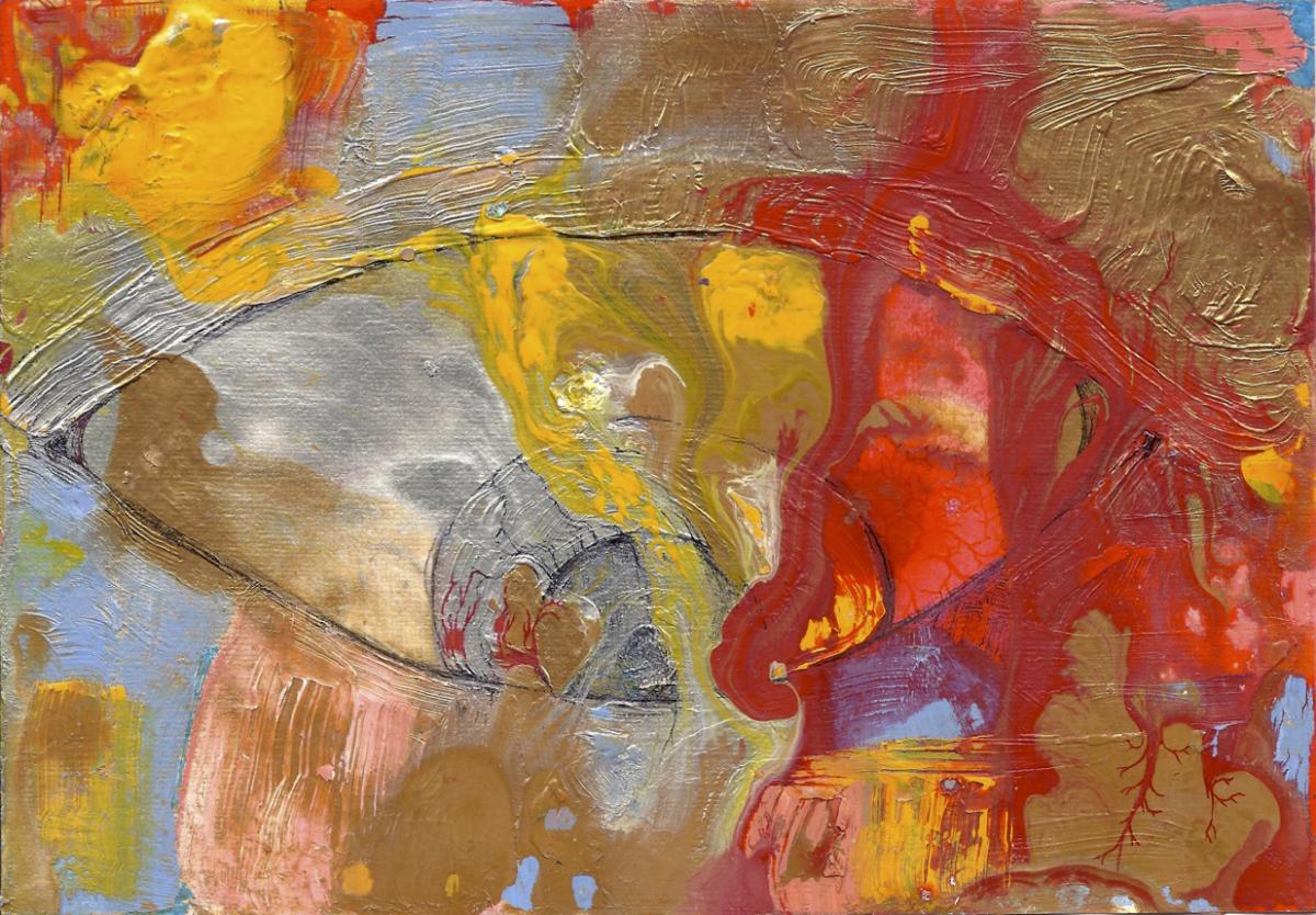 abstract rain: eye flow 2
