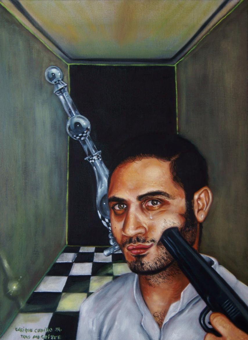 Checkmate (after Magritte)