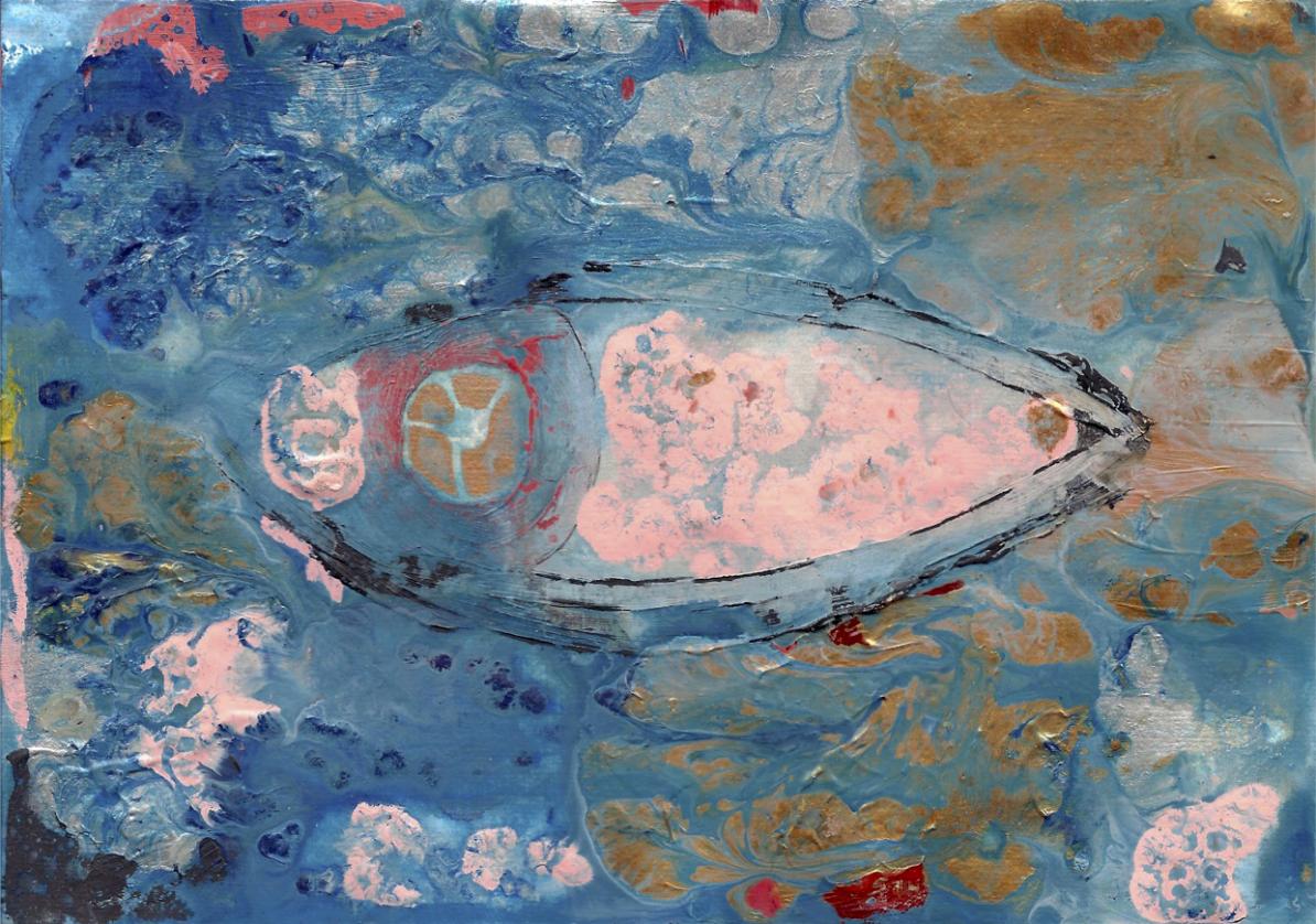 abstract rain: eye flow 6