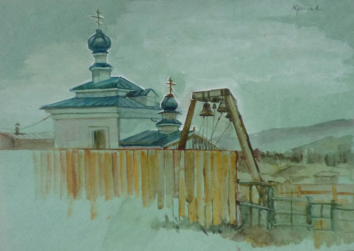 Church.(Церковь в Хужире)