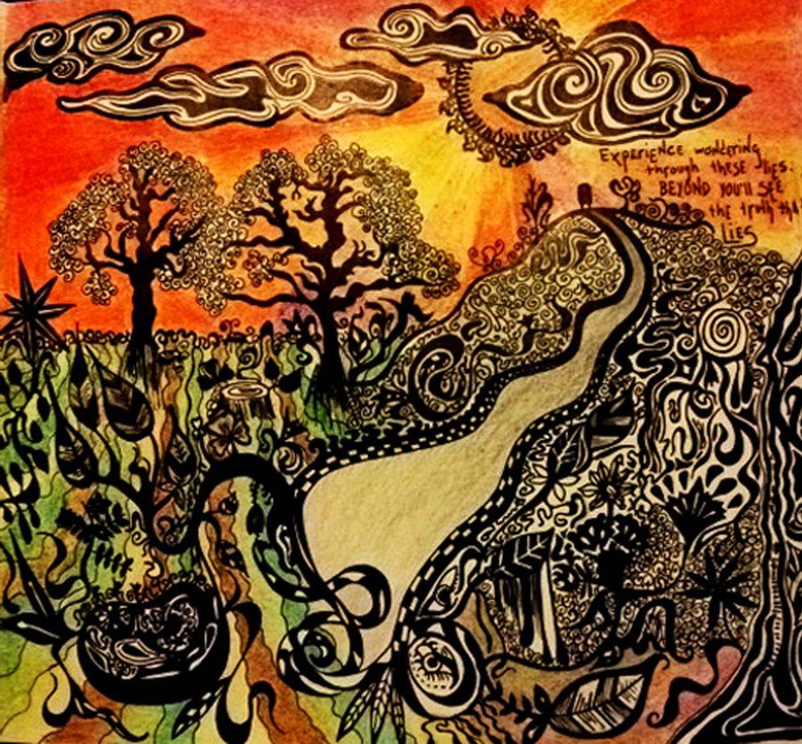 Different path