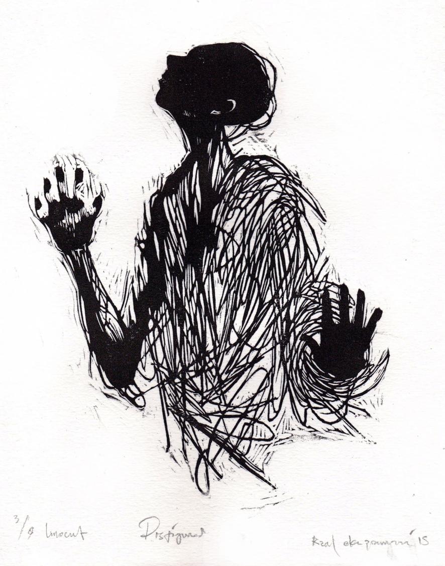 disfigured