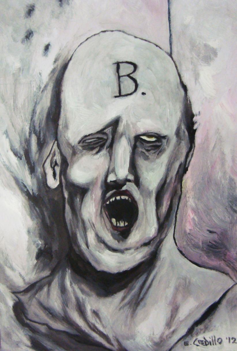 B