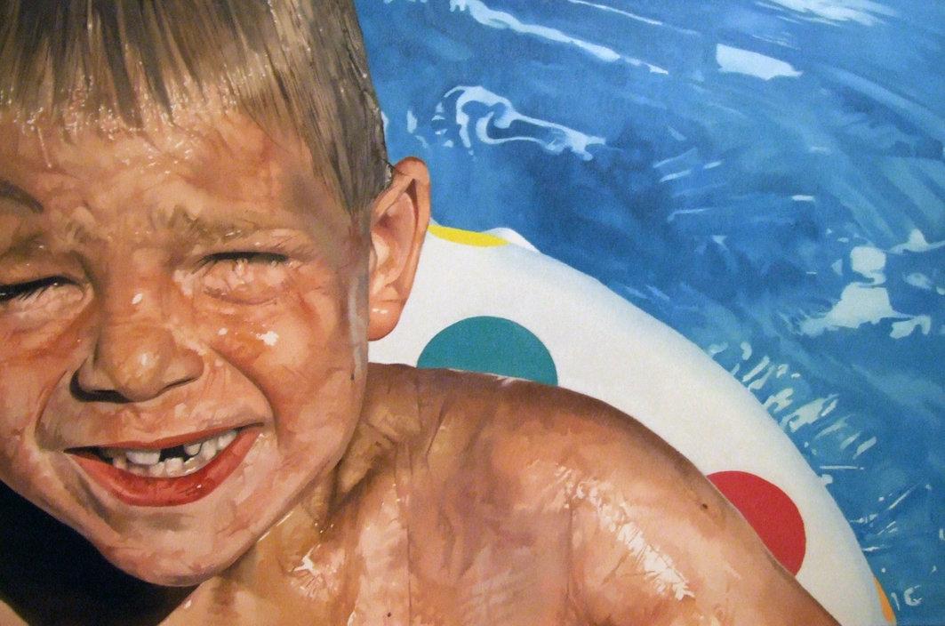 Child in Pool