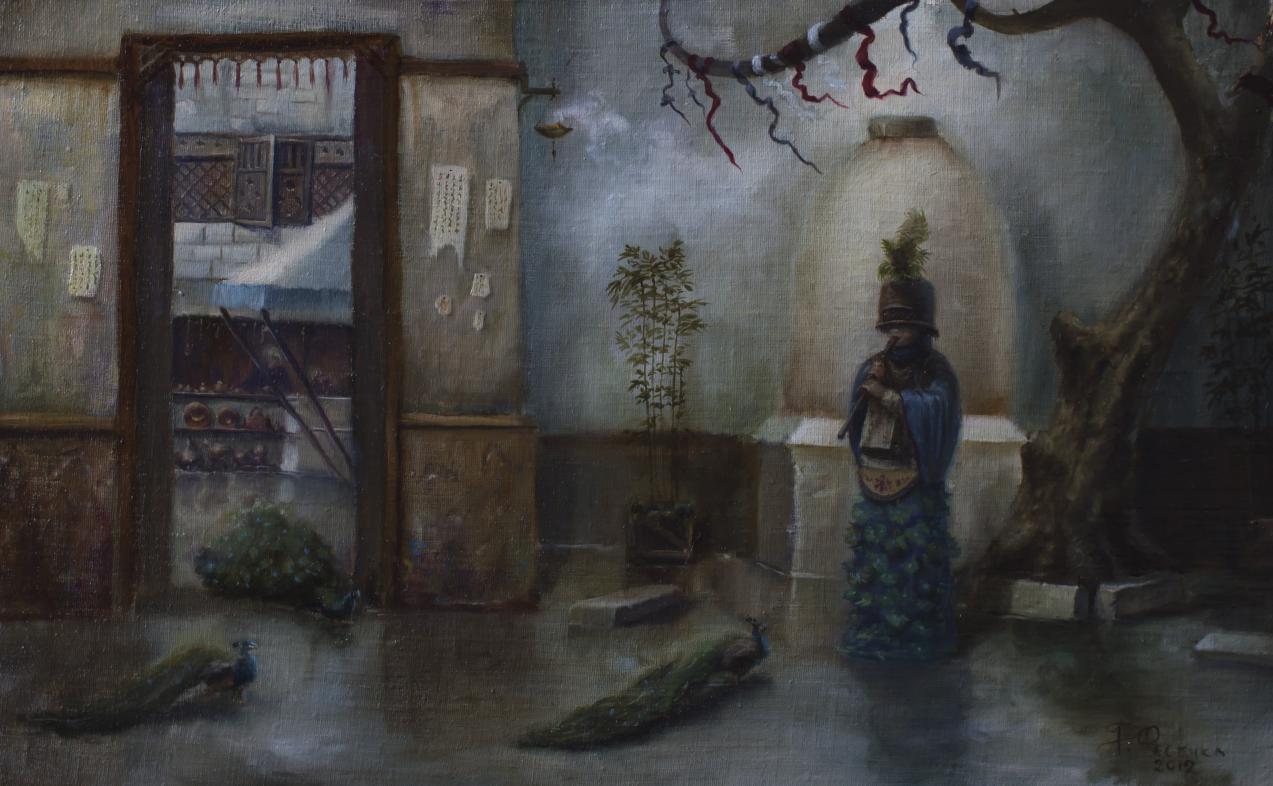 Peacock charmer