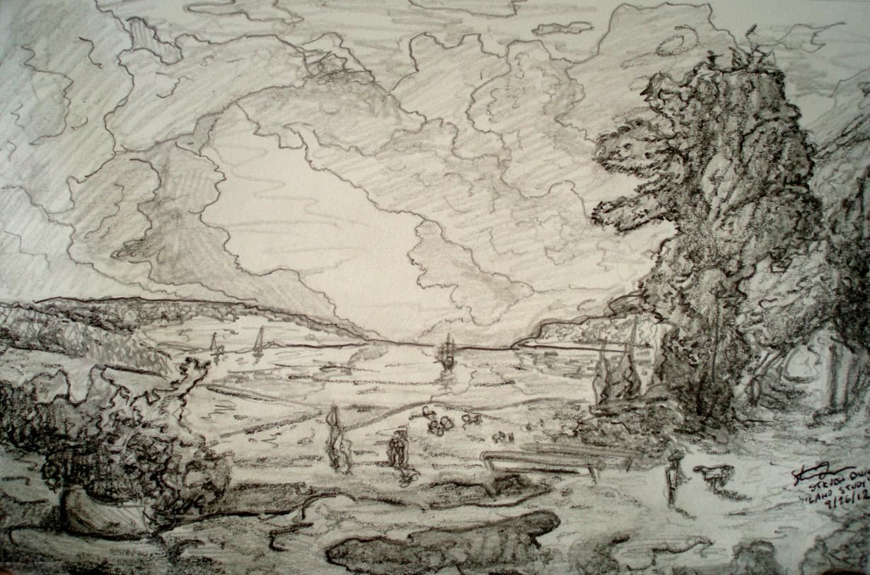 Landscape Study #2 - The Romantic Wonders
