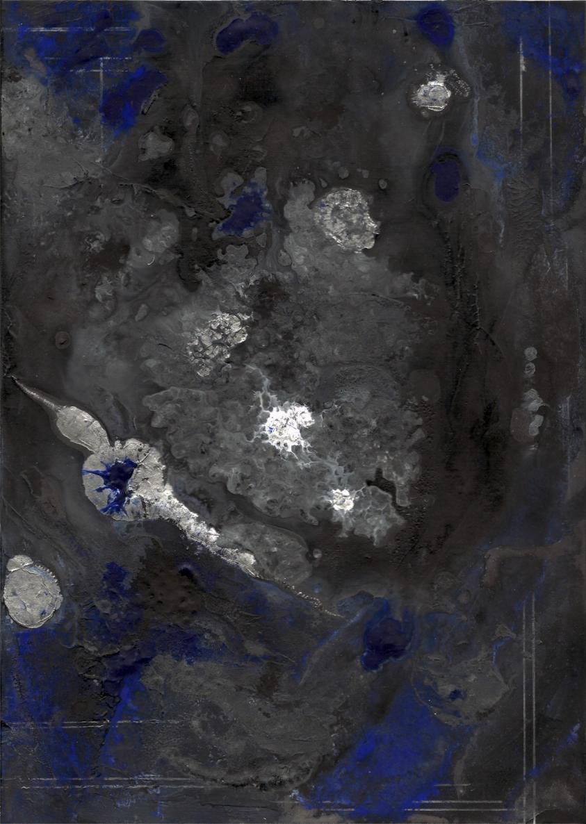 abstract rain: five moons align
