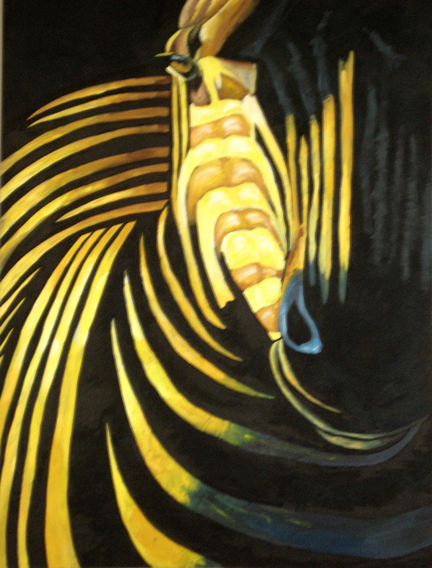 Black and yellow